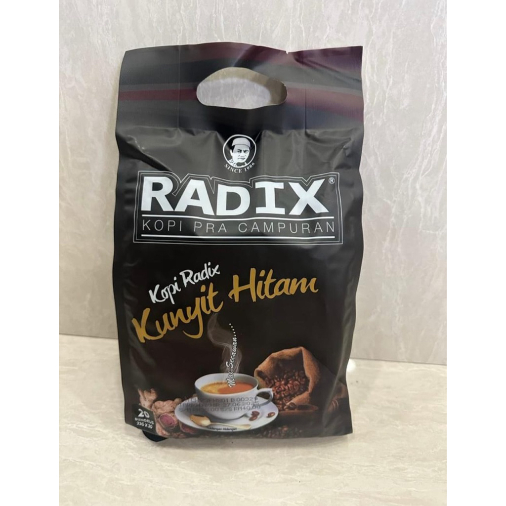 RADIX KUNYIT HITAM KOPI HPA