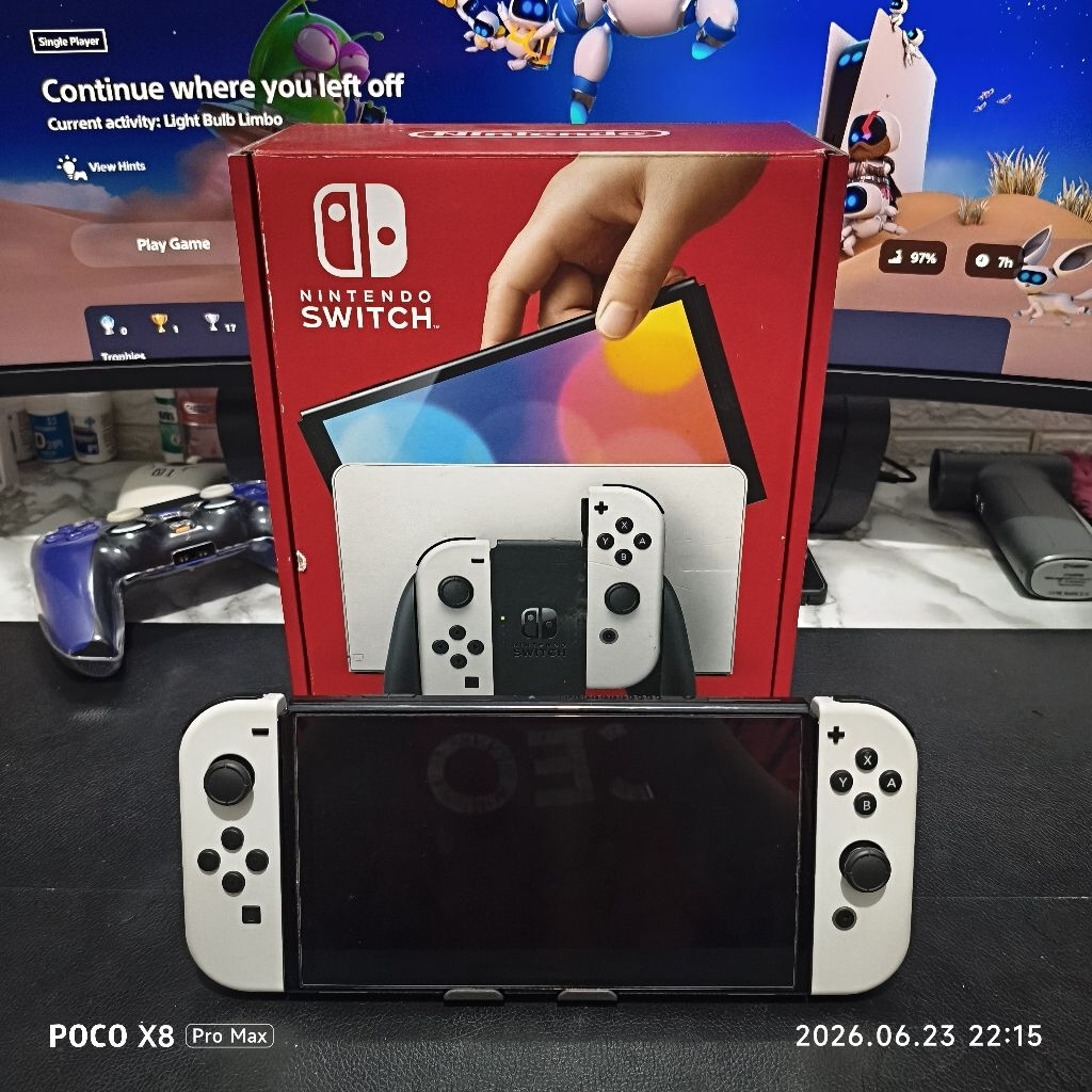 Nintendo Switch OLED LITE OFW Mulus Normal
