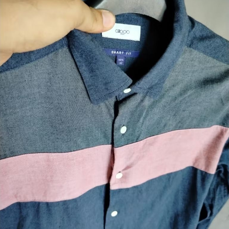kemeja pria SIZE S g2000 branded