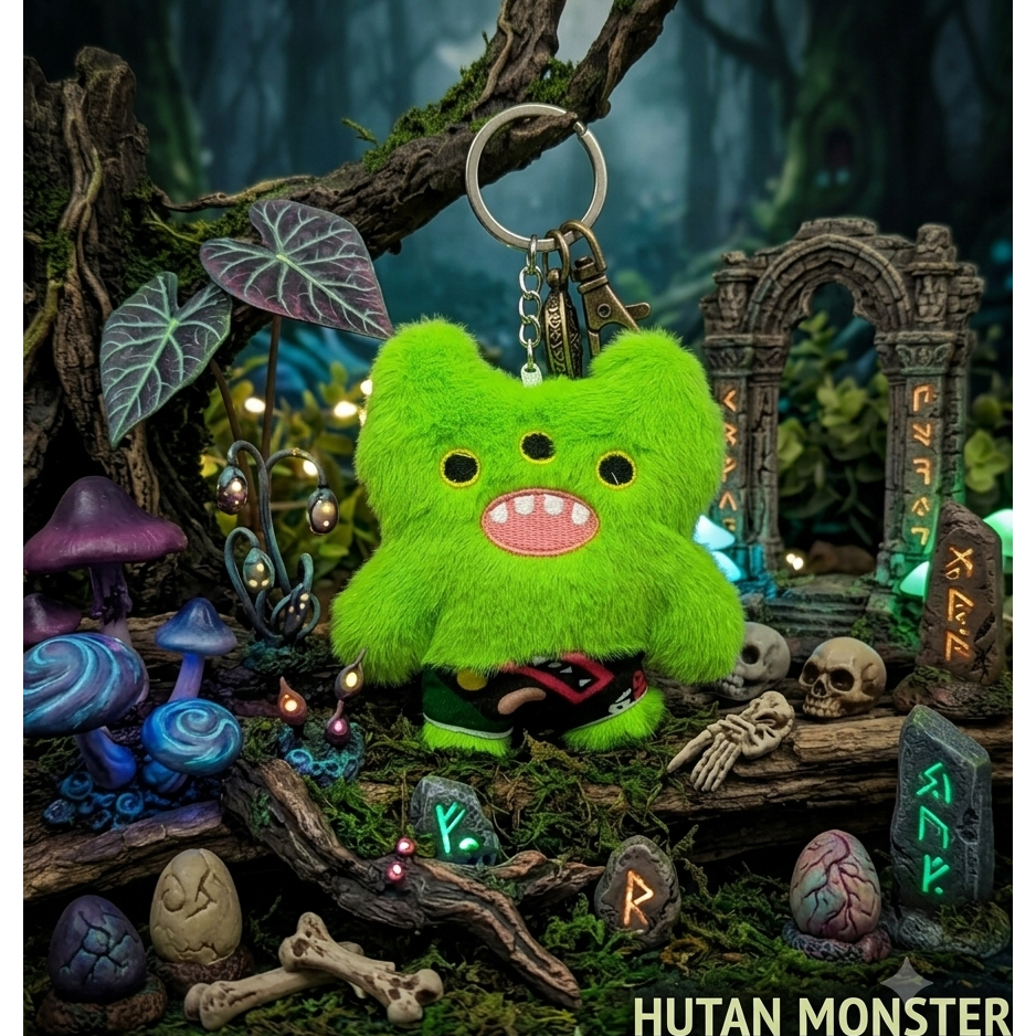 PREMIUM FUGGLER , FUGLER DOLL BONEKA MONSTER LUCU GANTUNGAN KUNCI / KEY CHAIN / BAG CHARM
