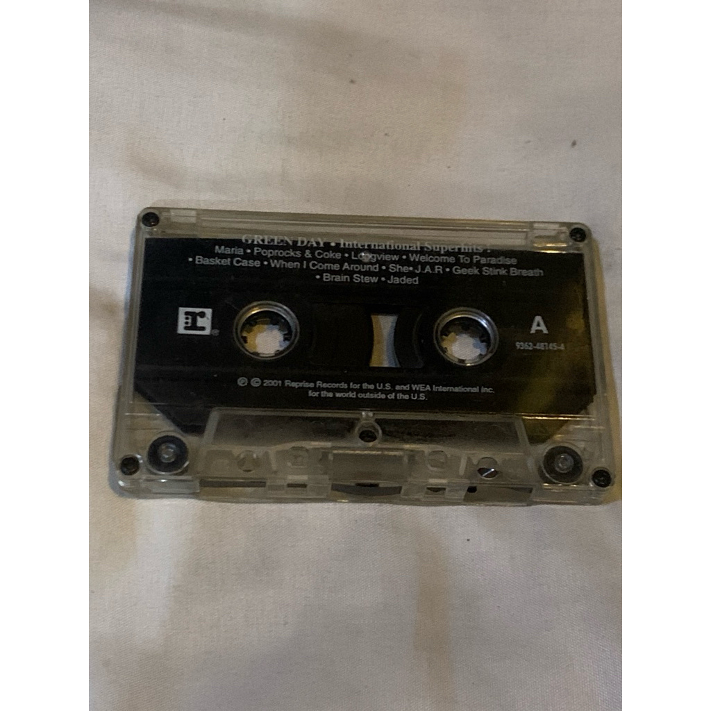kaset pita Green Day International Superhits ORIGINAL REPRISE RECORDS