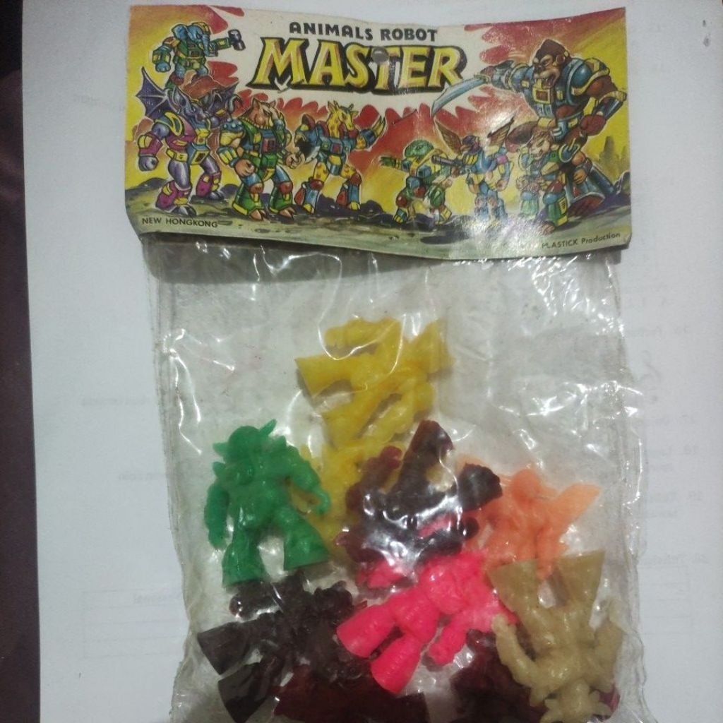 Mainan Jadul Animals Robot Master Vintage Bootleg Battle Beasts 90an
