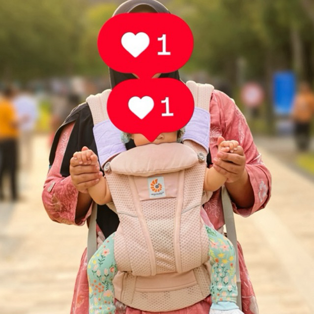 Ergobaby Omni Breeze Pink Quartz Orginal (preloved)