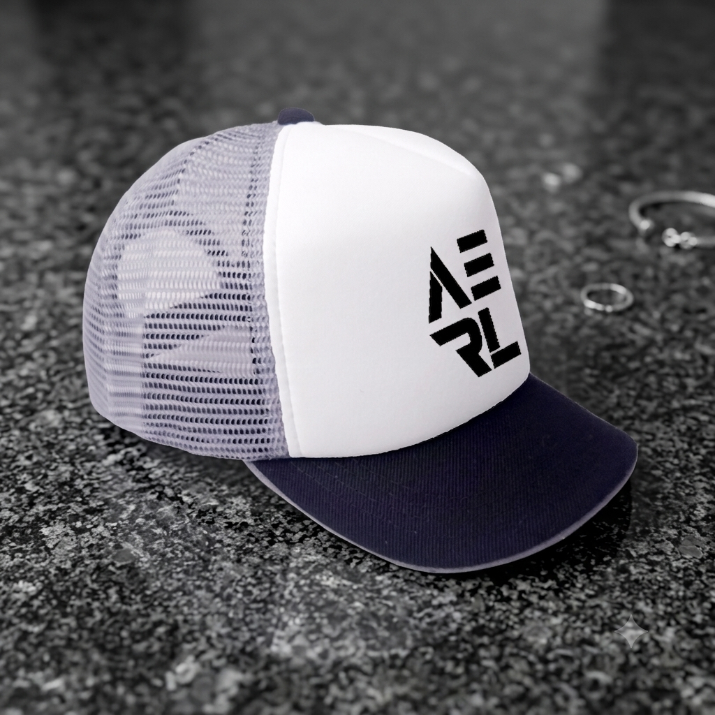 topi trucker visor pendek premium visor 5 cm topi pria
