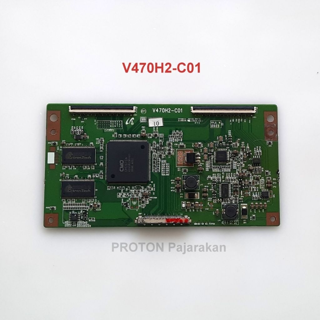 Tikon layar LED TV LG 47LH30 Tcon Display V470H2-C01 CM2670A LCD panel Timing Control Board T-CON 47