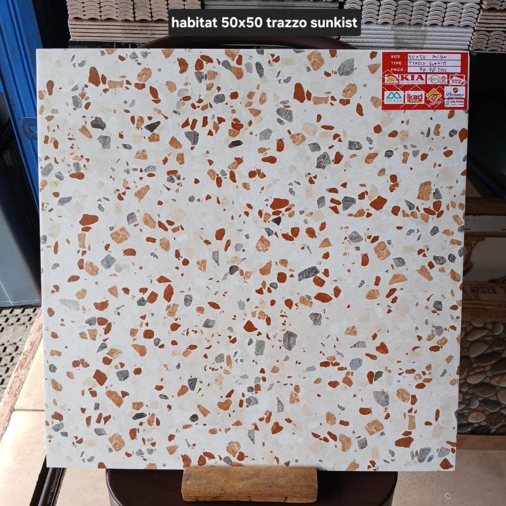 Kramik terazzo suntkis 50x50