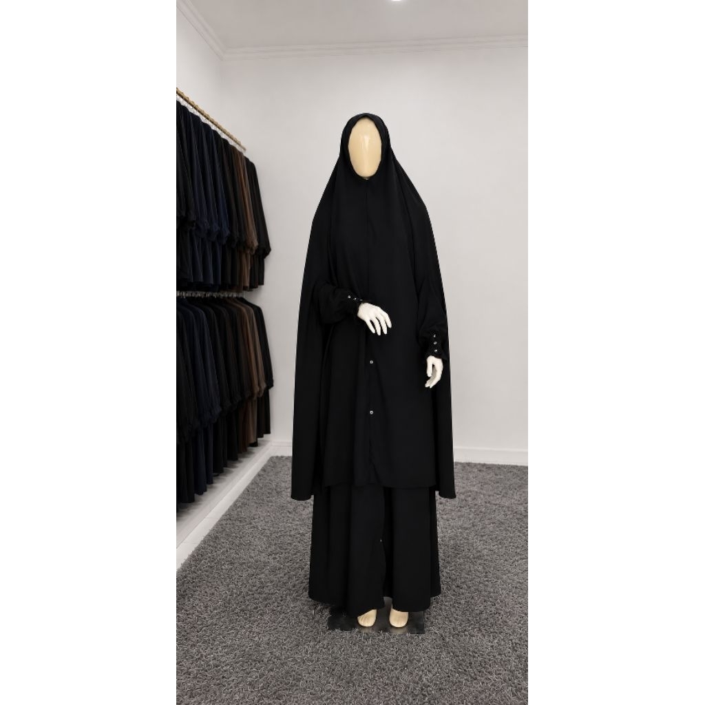 Set khimar + rok umbrella 'Asma