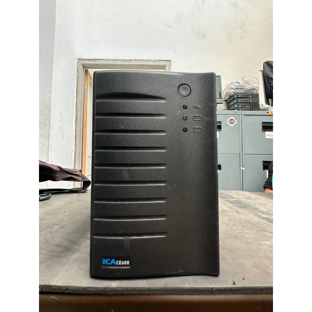 UPS ICA CE600 600VA 300W (Tanpa Baterai / Unit Only) - Bekas Normal Siap Pakai