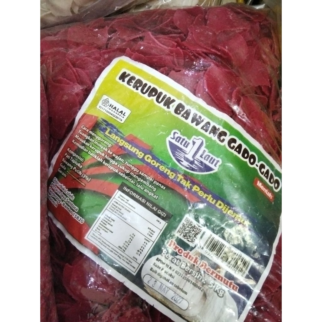 kerupuk UBI PADANG-250g
