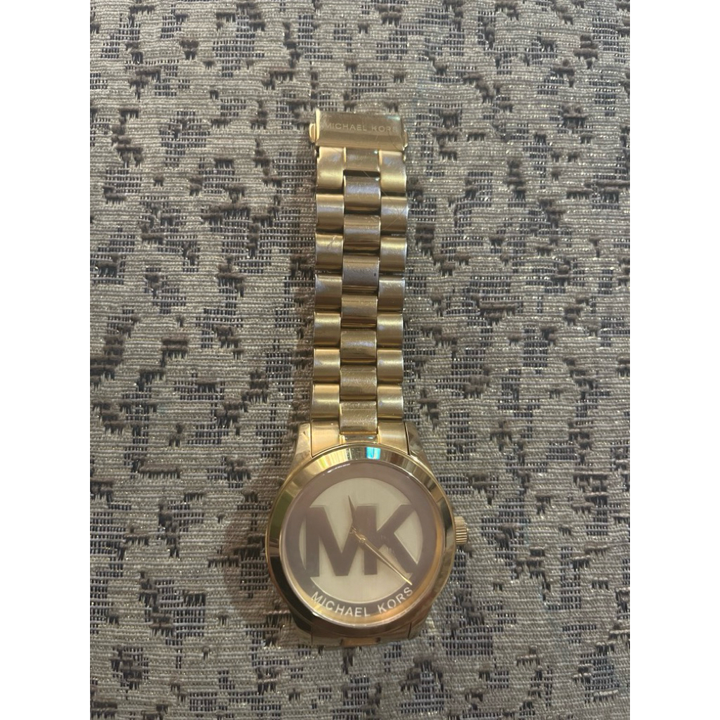 jam tangan mk, leopard, asli