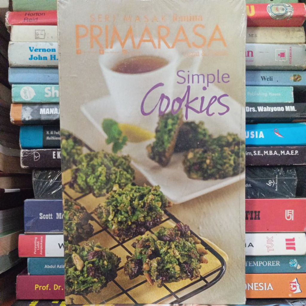 Buku Resep Kue " Simple Cookies " SERI MASAK femina PRIMARASA