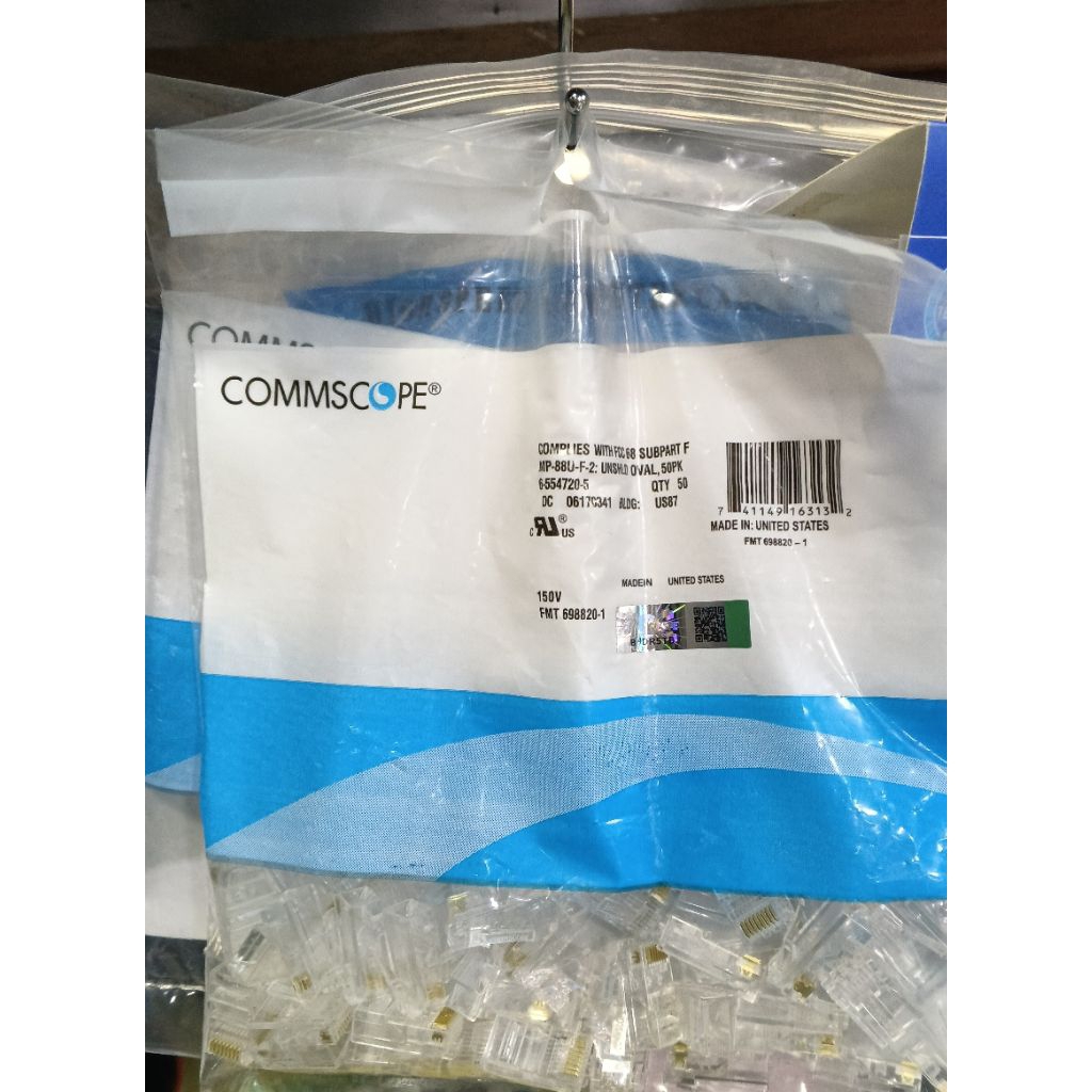 rj45 original comscope isi 50pcs