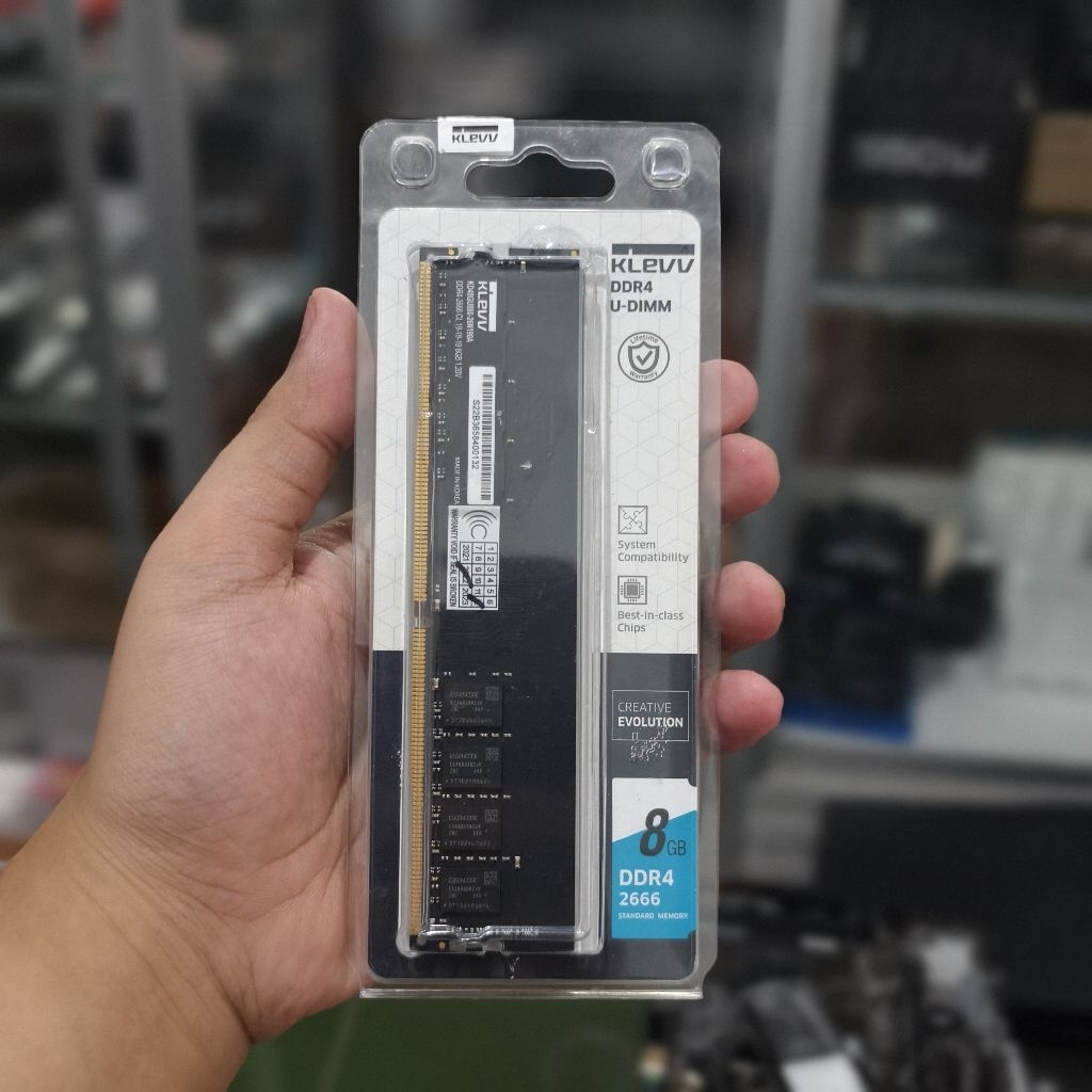 RAM Klevv 8GB DDR4 2666Mhz (1X8GB)