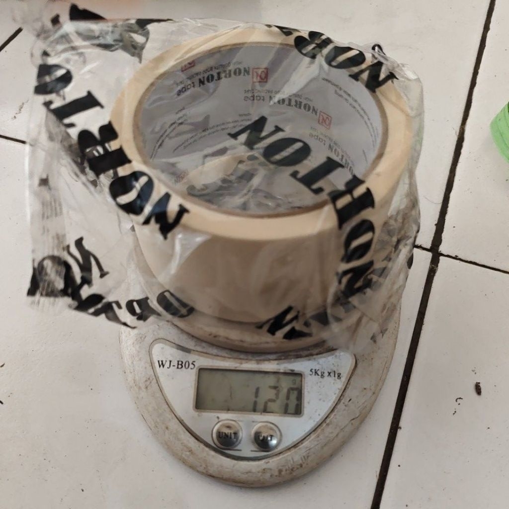 lakban kertas 2" panjang 16meter Real NORTON