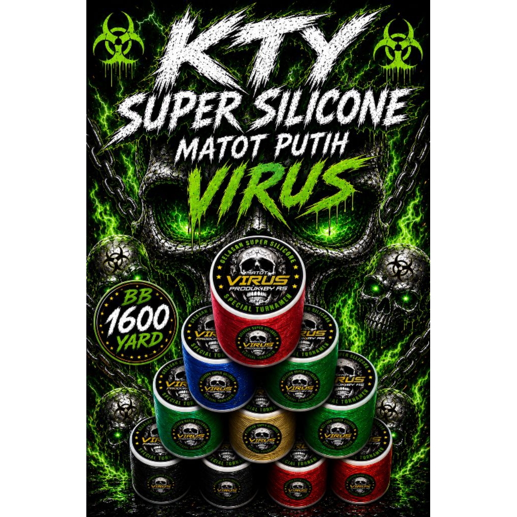 MATOT VIRUS BAHAN PUTIH 022 1600YARD(sasap padi)