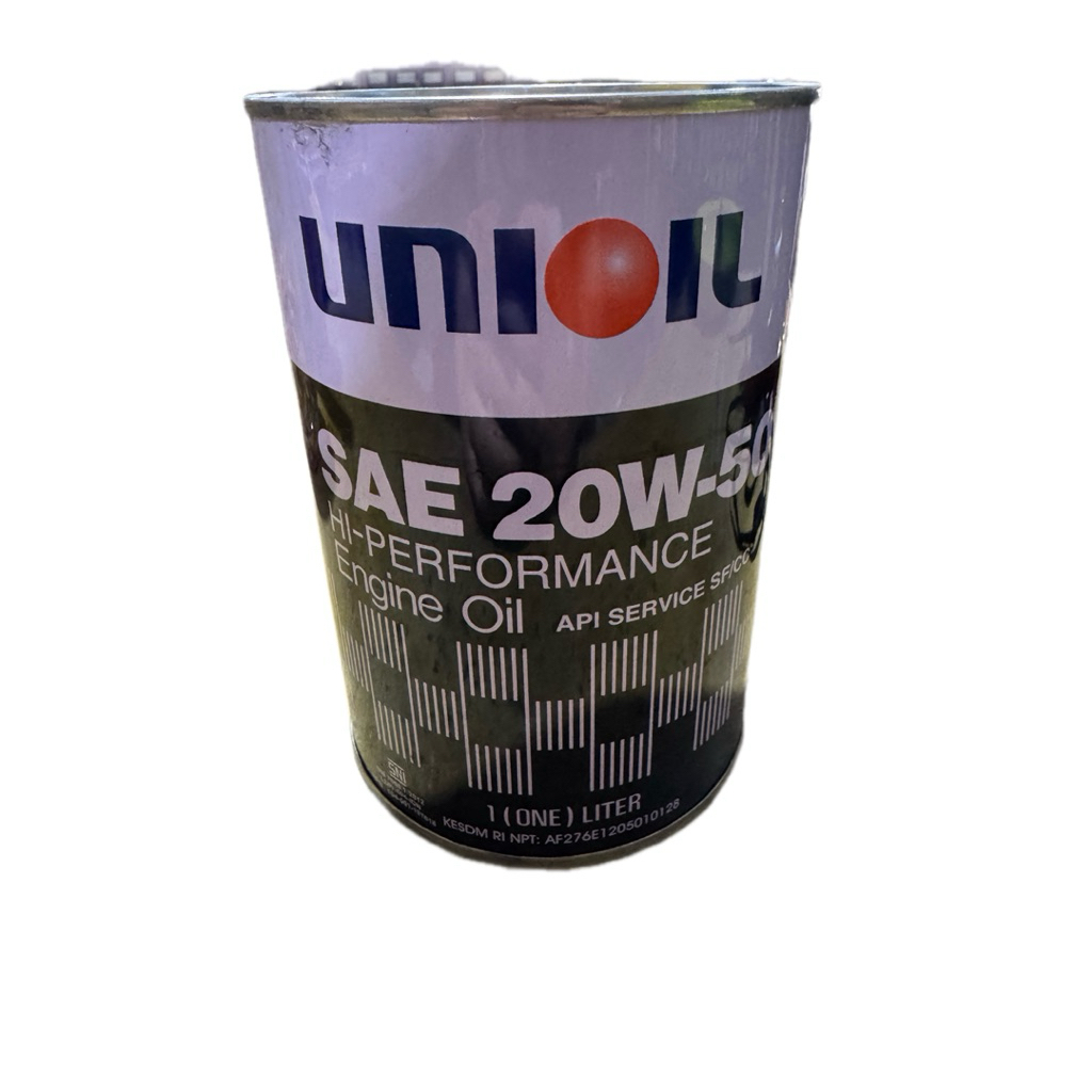 Oli Unioil High Performance Bebek 20W-50/10W-40 1Liter
