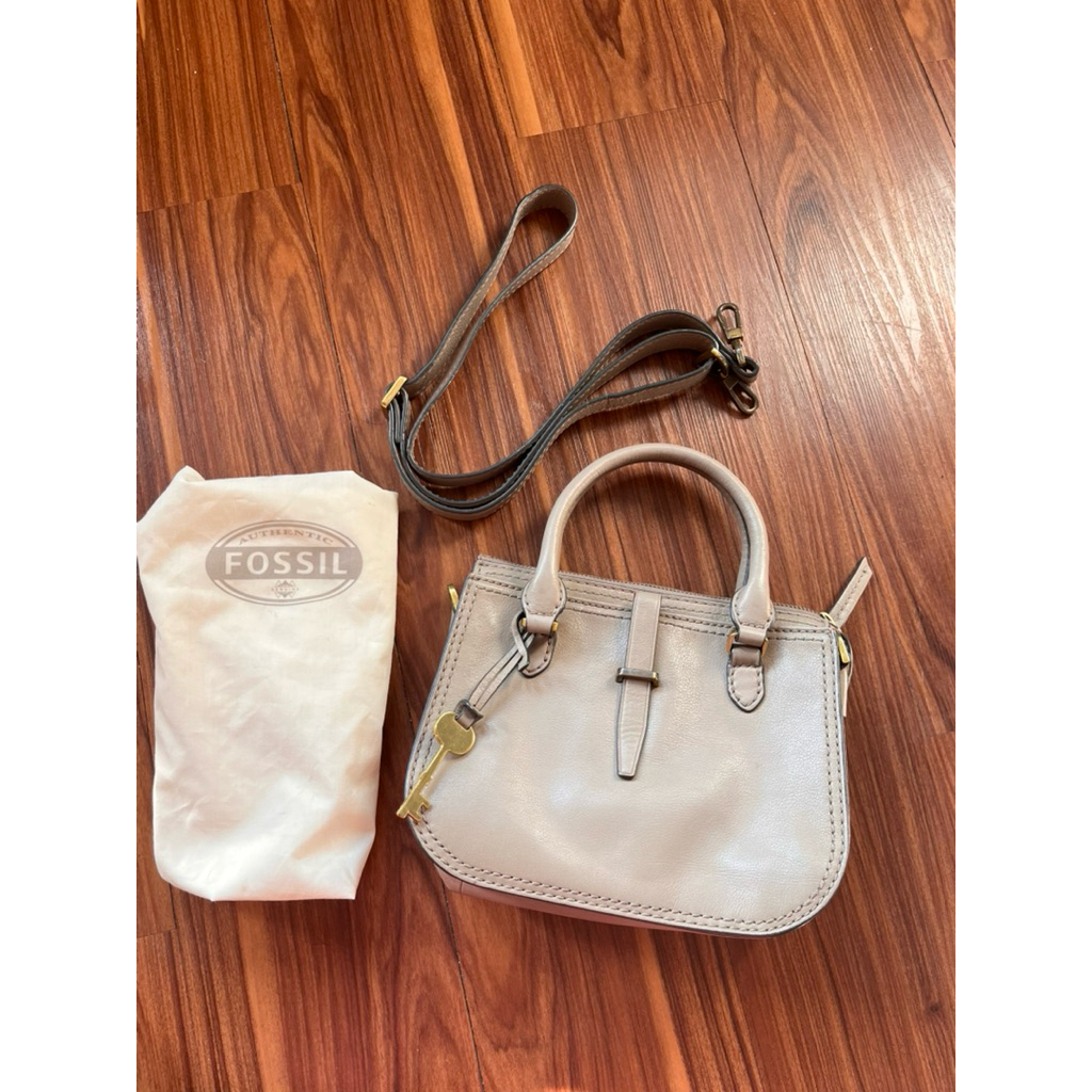 preloved tas ocil ryder small taupe