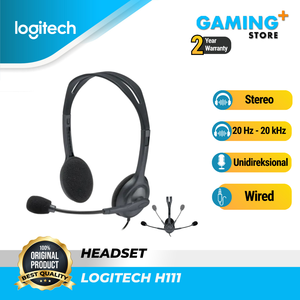 Logitech H111 Stereo Headset H-111