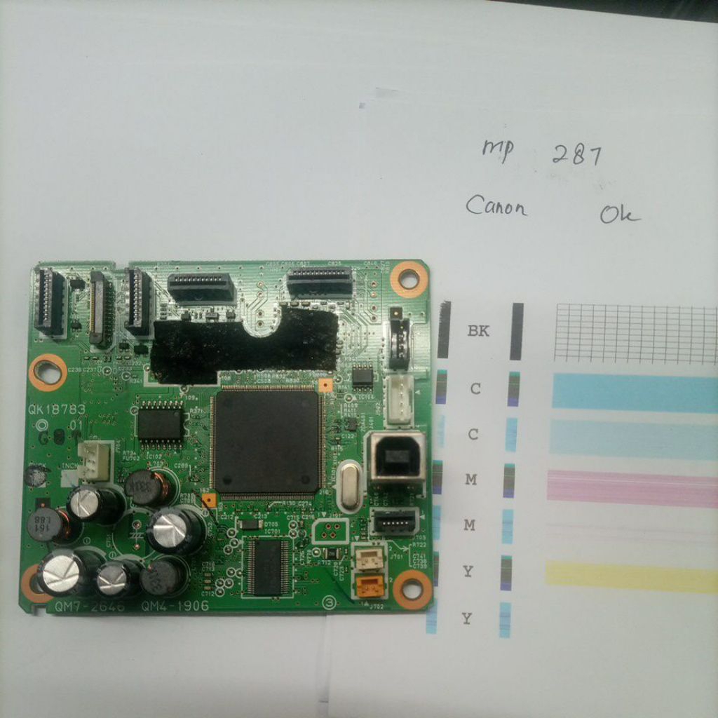 Mainboard Printer Canon Mp 287 second normal