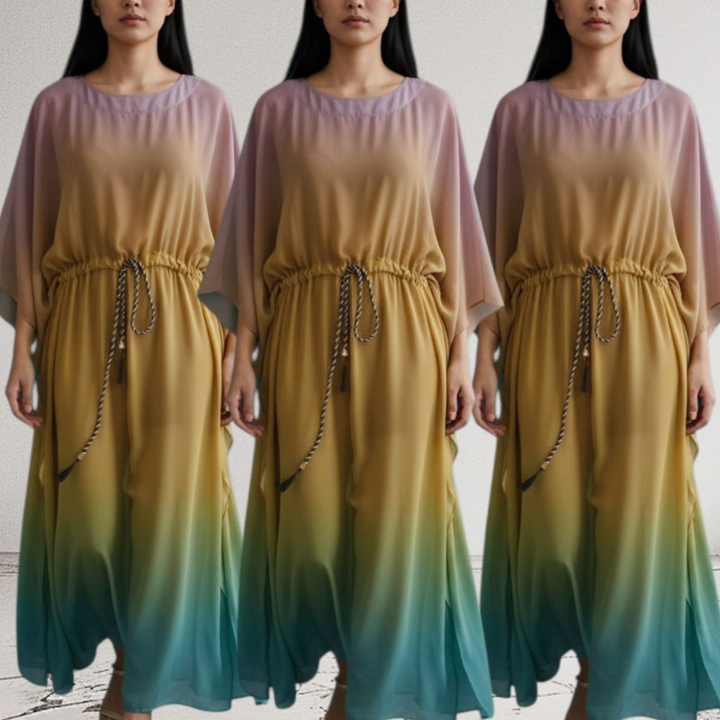 Kaftan Serut Gradasi