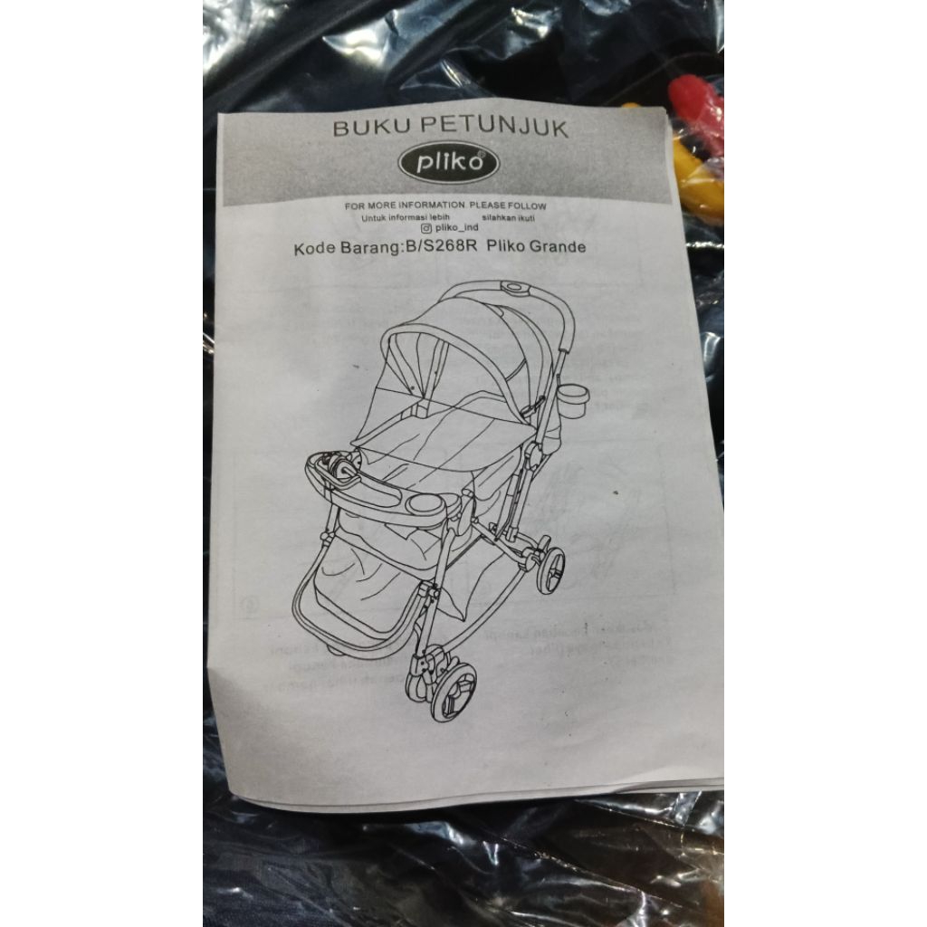 Stroller Pliko grande