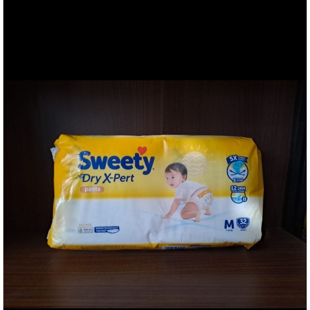 sweety popok bayi ukuran M, L, XXL