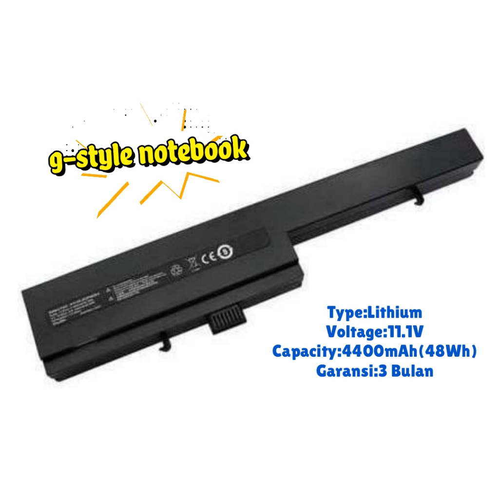 Baterai Laptop Dell XPS15Z M100 M200 Original
