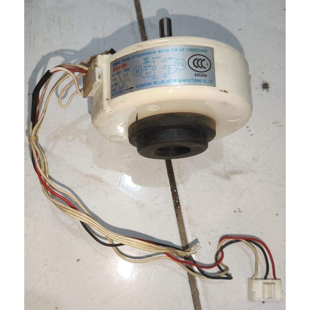 motor fan Midea second ori
