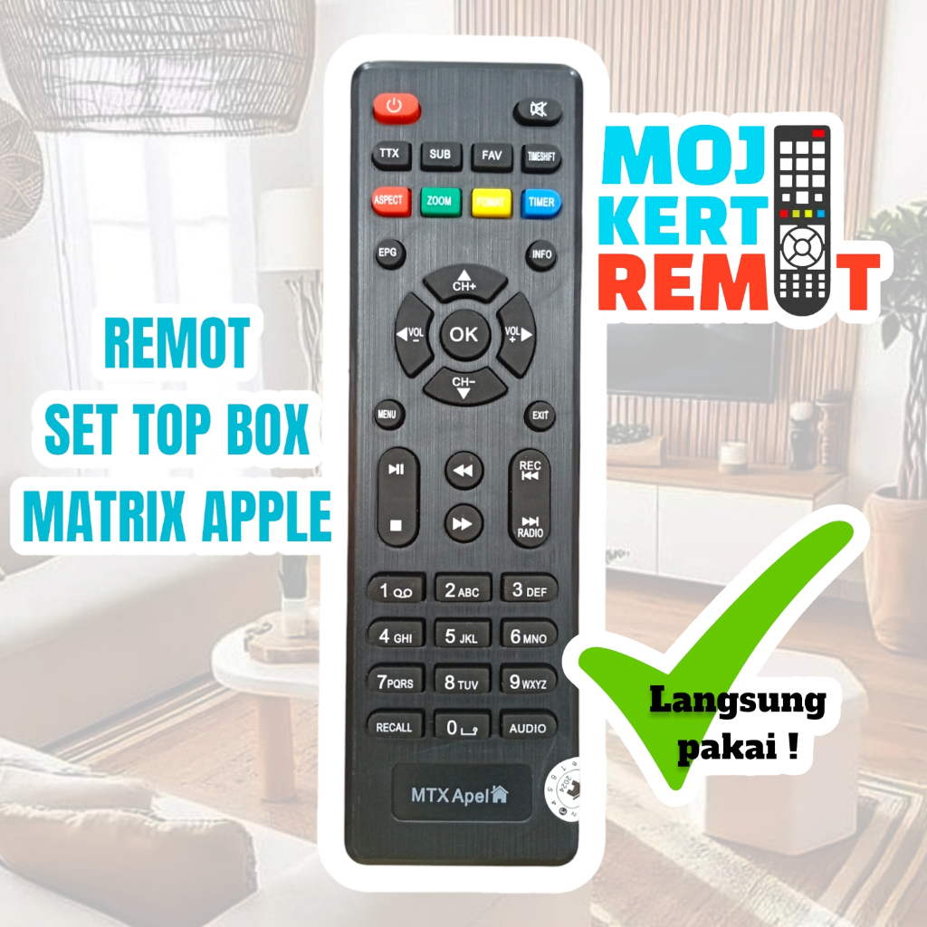 REMOTE STB MATRIX APPLE
