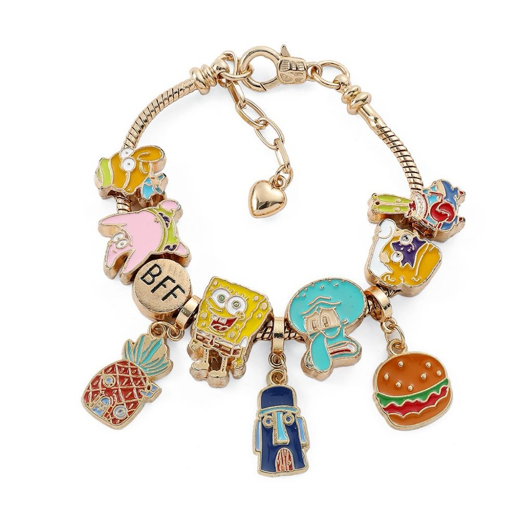 [PREORDER] Gelang Karakter SpongeBob SquarePants – Aksesori Cute untuk Daily & Hadiah
