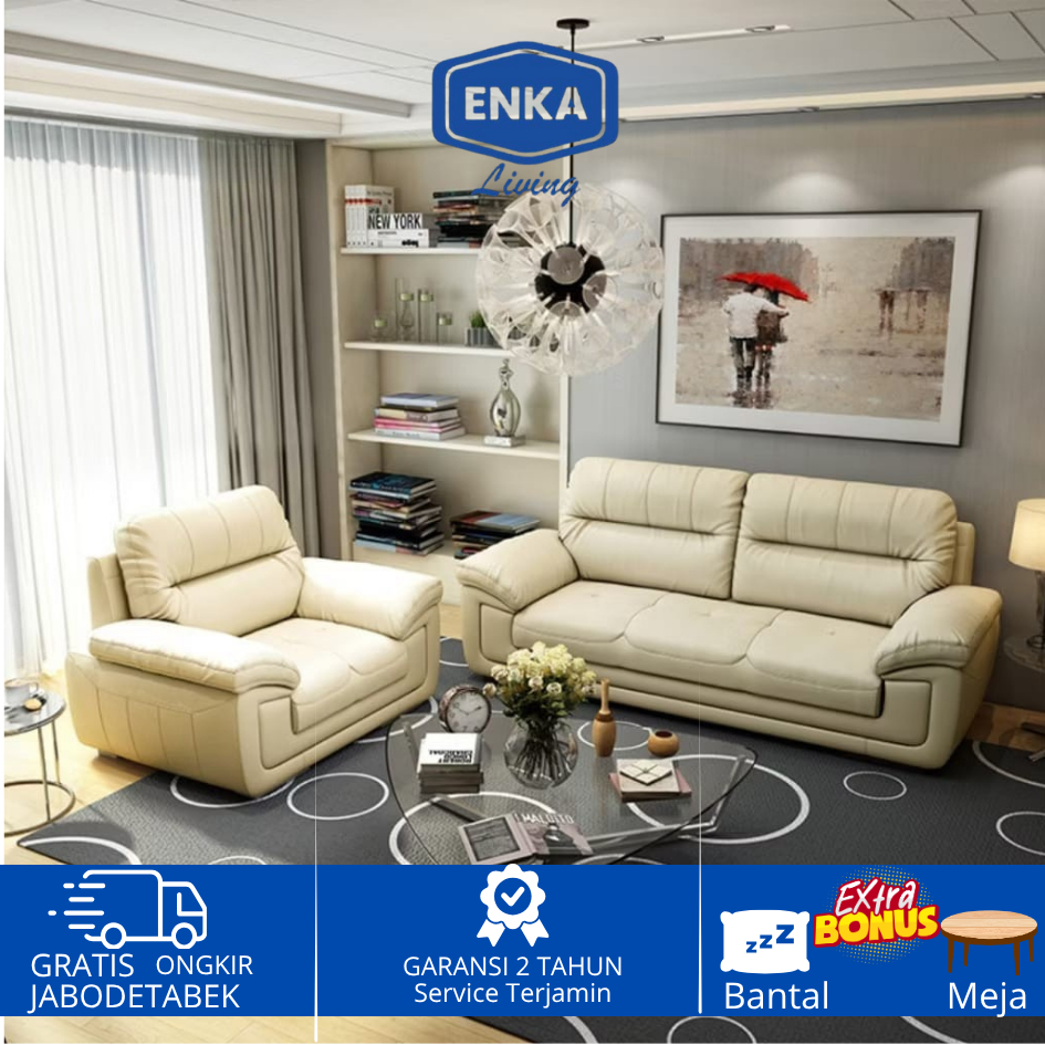 Kursi Sofa Minimalis Ruang Tamu Kecil leter L Desain Terbaru