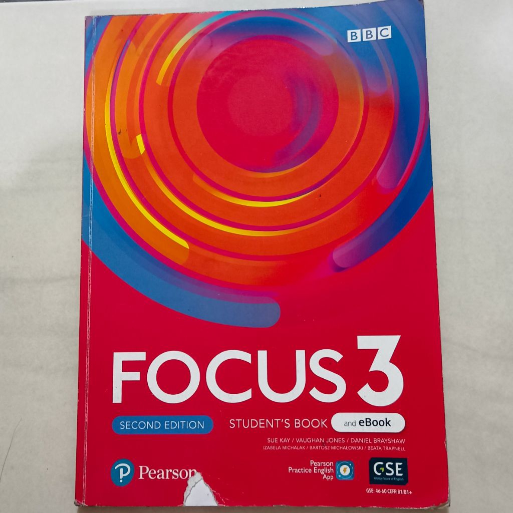 [JUAL MURAH] FOCUS 3 Second Edition | BBC | Pearson