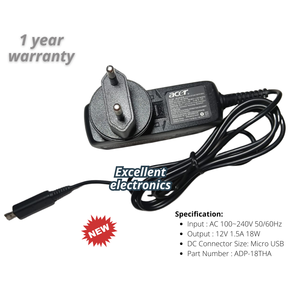 Charger Acer Iconia Tab A700, Charger Acer Iconia Tab A501, Charger Acer Iconia Tab A200, Charger Ac