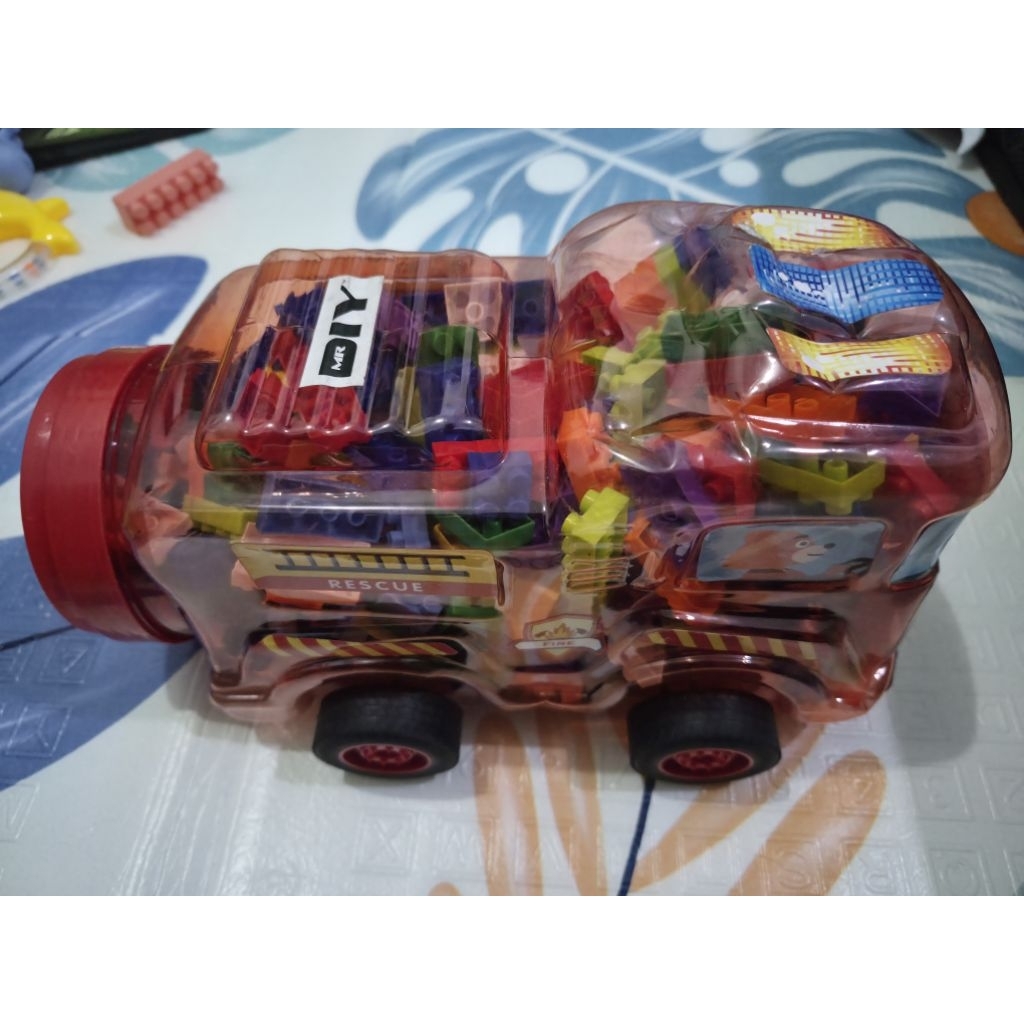 PRELOVED MAINAN ANAK BALOK SUSUN BRICKS BY MR. DIY