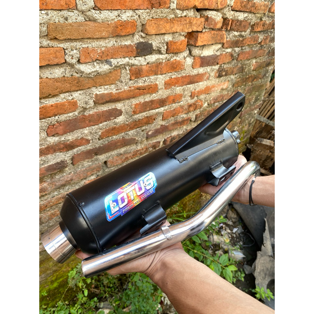 KNALPOT STANDAR RACING LOTUS MIO BEAT VARIO NMAX SCOOPY
