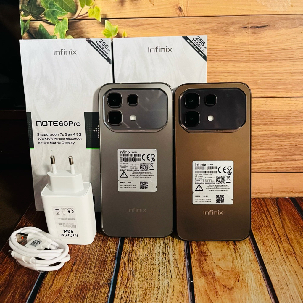 INFINIK NOTE 60 PRO RAM 8/256 SECOND MULUS GARANSI RESMI