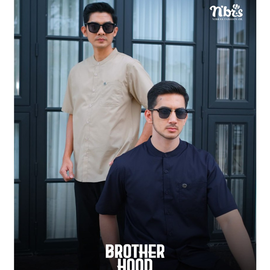 Nibras Kemeja Koko Dewasa Brotherhood 002
