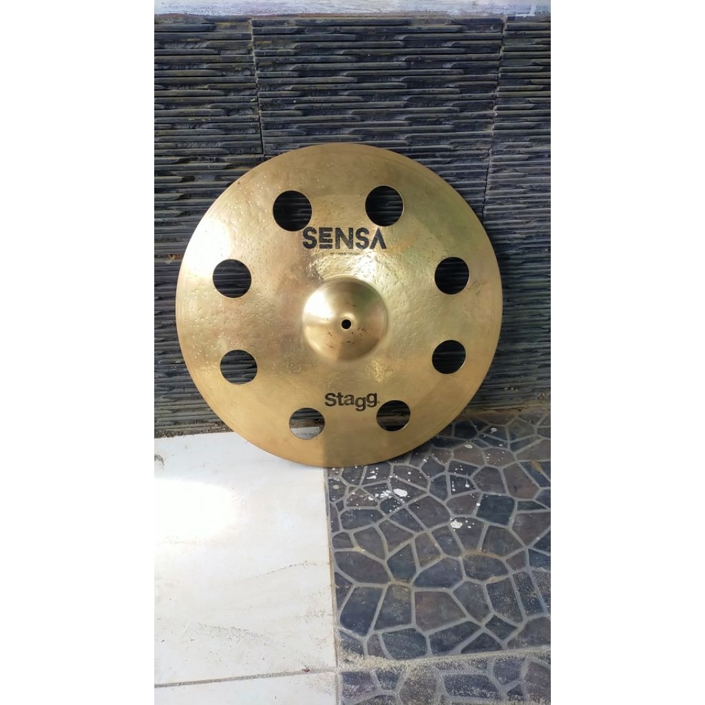 cymbal ride stagg Orbis ozone 18 inch bekas