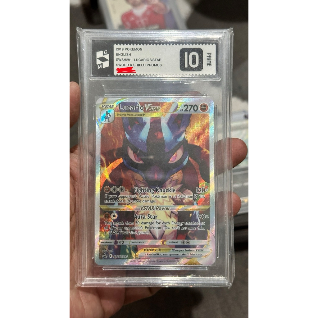 Lucario VSTAR SWSH291 - GM 10 Prime