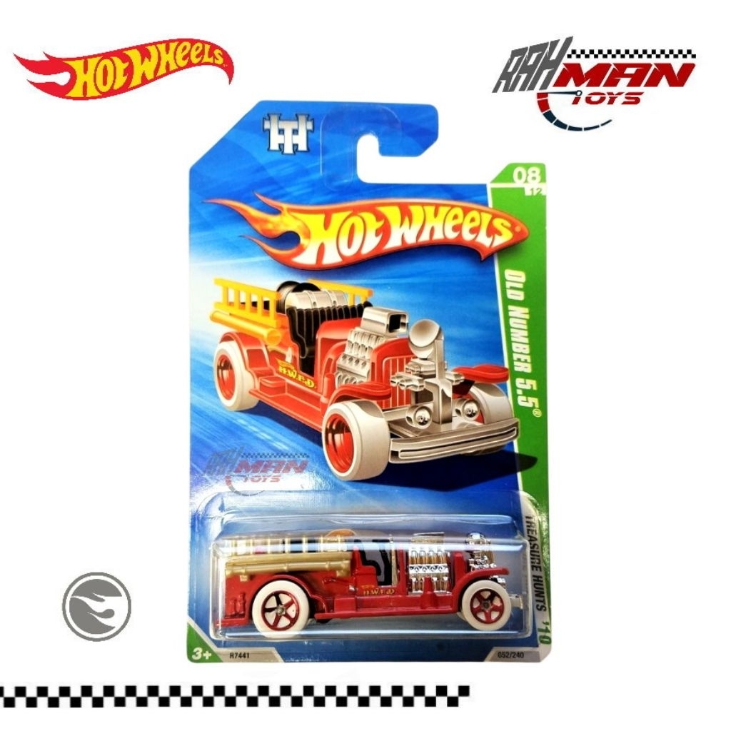 Hot Wheels Old Number 5.5 seri Treasure Hunt (TH) Reguler 2010
