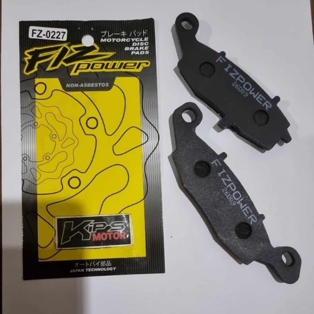 Kampas rem depan Kanan Kawasaki ER6 ER 6 N F TOKICO FizPower FZ 0227