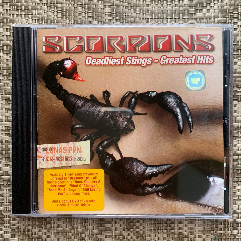 CD Scorpions - Deadliest Stings Greatest Hits