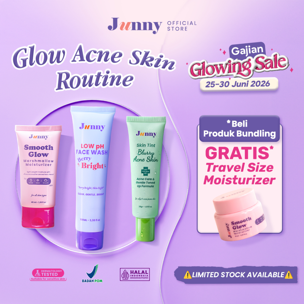 JUNNY - Glow Acne Skin Routine Bundling