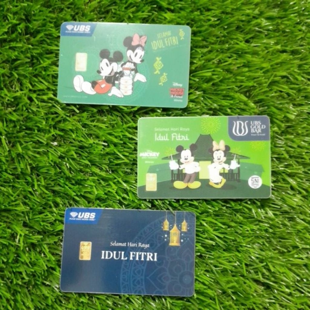 Logam mulia UBS Gold 0.5 gram idul fitri
