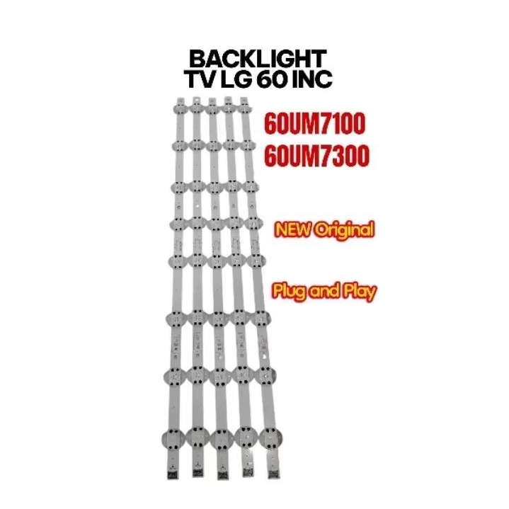BL - BEKLITE - LAMPU TV LED - BACKLIGHT - TV LG - 60UM7100 - 60UM71 - 60UM7300 - 60UM73 ORIGINAL