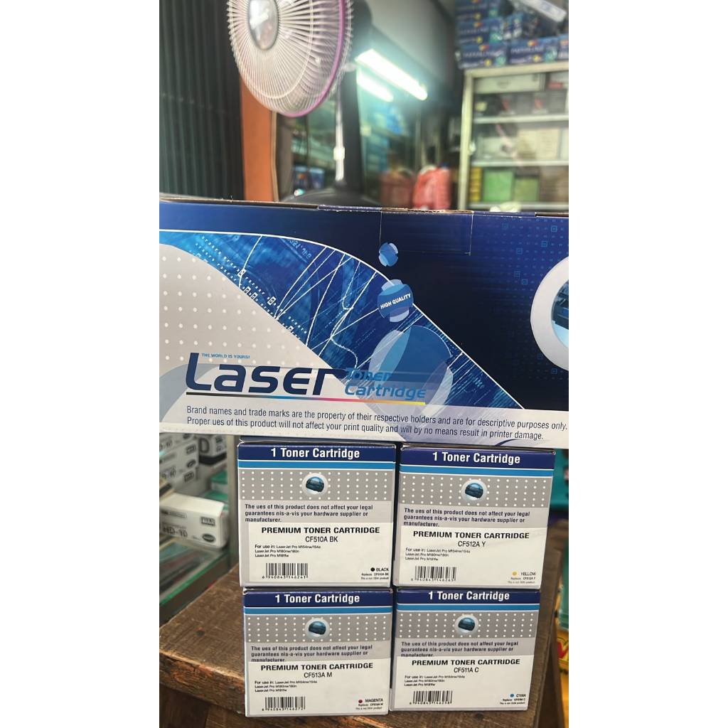 Toner Compatible CF510A CF511A CF512A CF513A For 204A