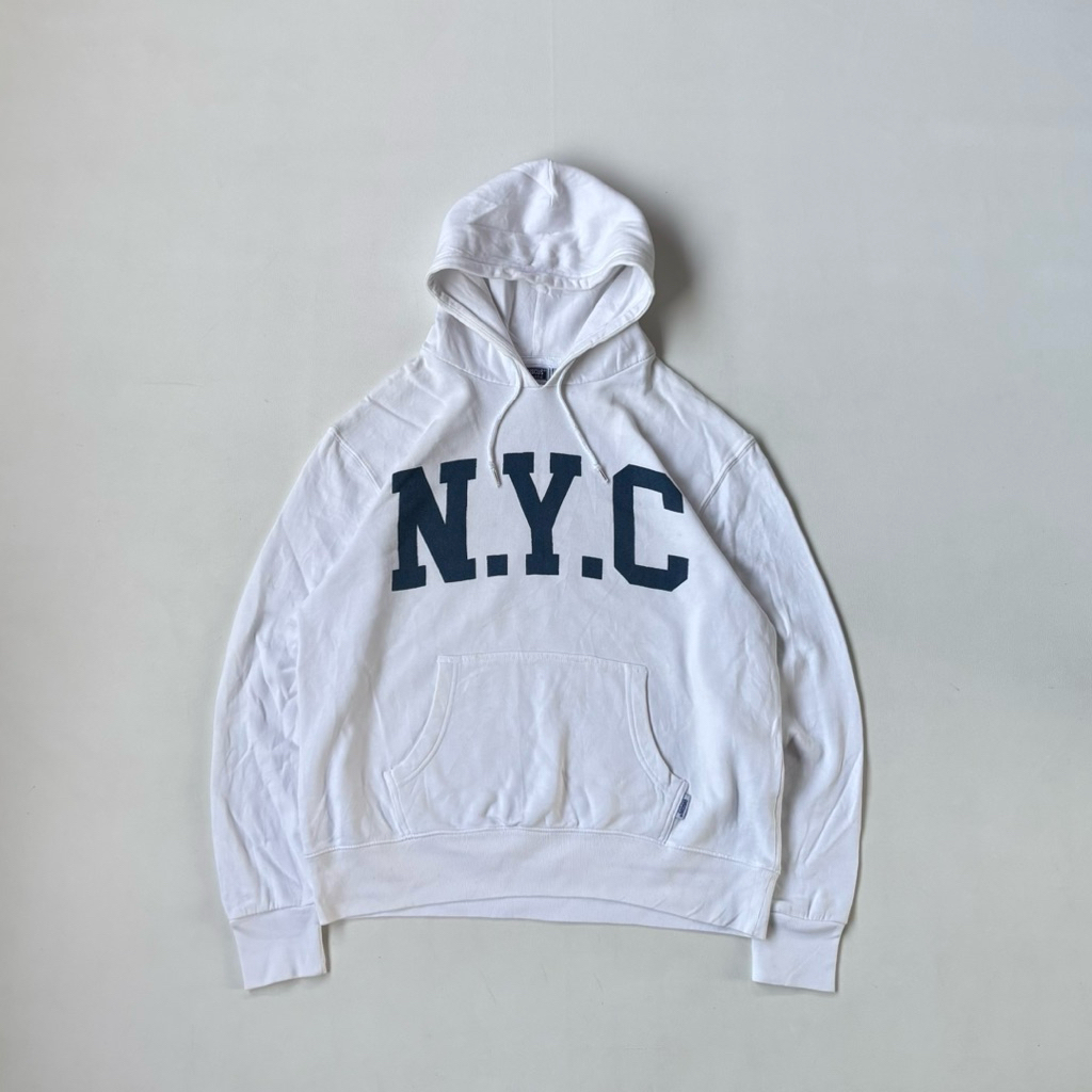 Vintage NYC Discus Athletic Hoodie Boxy Fit