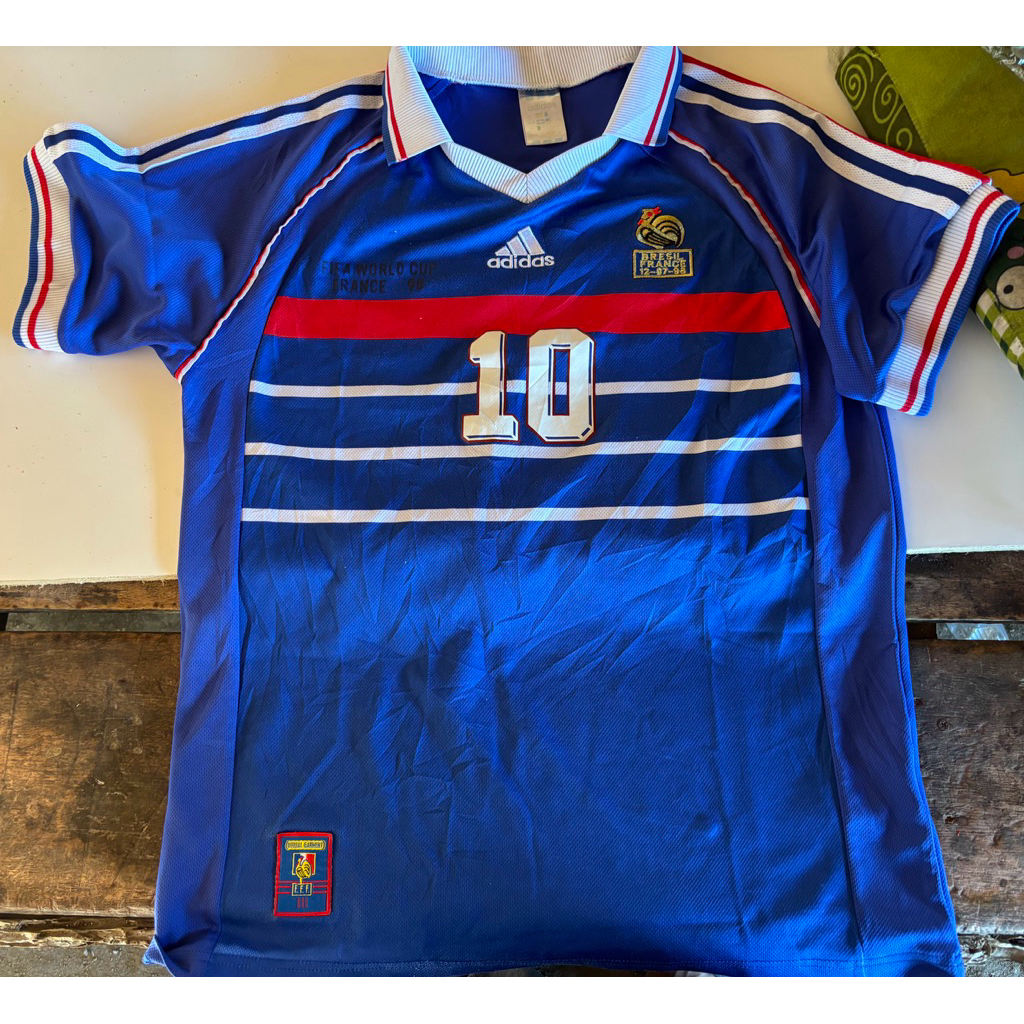 Jersey Prancis Zidane Second