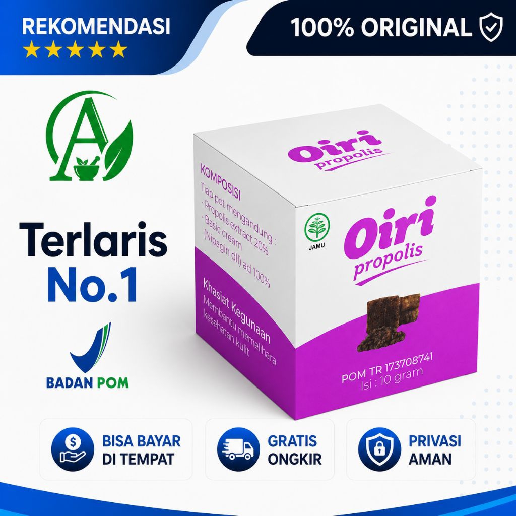 OIRI Salep Atasi Masalah Ambeyen & Wasir Bpom