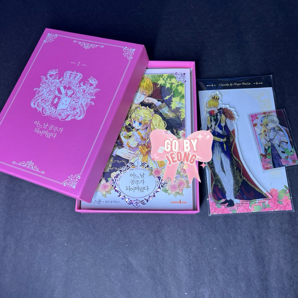 [UNSEALED] Manhwa Book Limited Edition (LE) Vol.1 Who Made Me A Princess